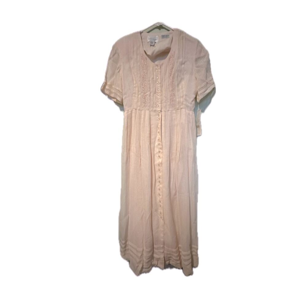 Karin Steven’s vintage . 80 Does 40 Pink  Dress Size 6